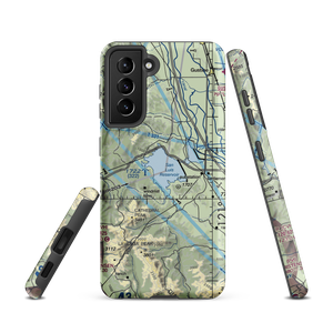 San Luis Reservoir Seaplane Base (0O0) VFR Sectional Samsung Phone Case