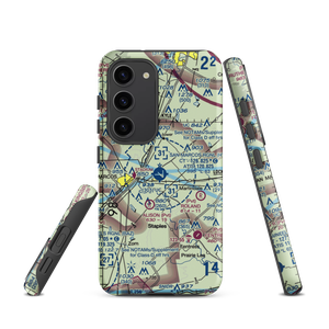 San Marcos Regional Airport (HYI) VFR Sectional Samsung Phone Case