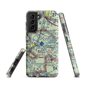 San Marcos Regional Airport (HYI) VFR Sectional Samsung Phone Case