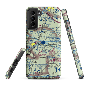 San Marcos Regional Airport (HYI) VFR Sectional Samsung Phone Case