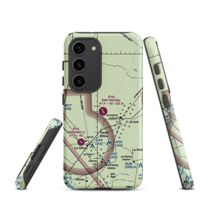 San Rafael Ranch Airport (38XS) VFR Sectional Samsung Phone Case