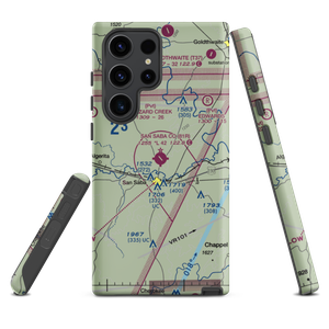 San Saba County Municipal Airport (81R) VFR Sectional Samsung Phone Case