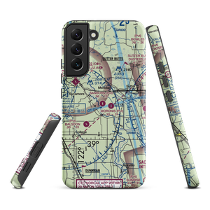 Sanborn Airport (38CN) VFR Sectional Samsung Phone Case