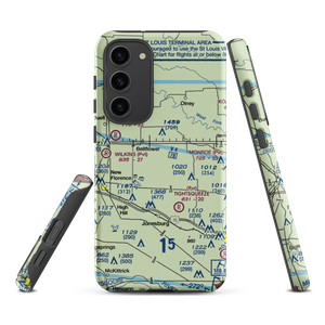 Sanctuary Airport (MO86) VFR Sectional Samsung Phone Case