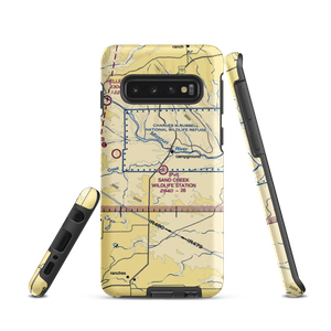 Sand Creek Wildlife Station Airport (MT79) VFR Sectional Samsung Phone Case