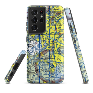 Sand Lake Seaplane Base (98FL) VFR Sectional Samsung Phone Case