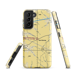 Sand Springs Strip (8U1) VFR Sectional Samsung Phone Case