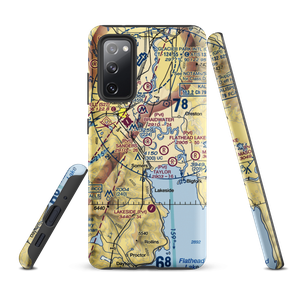 Sanders Airport (MT37) VFR Sectional Samsung Phone Case