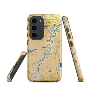 Sandwash Backcountry Strip (SAND) VFR Sectional Samsung Phone Case