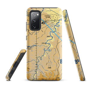 Sandwash Backcountry Strip (SAND) VFR Sectional Samsung Phone Case