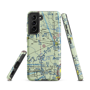 Sandy Ridge Farms Airport (57AR) VFR Sectional Samsung Phone Case