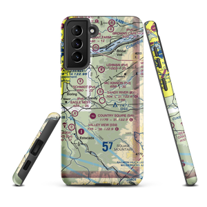 Sandy River Airport (03S) VFR Sectional Samsung Phone Case