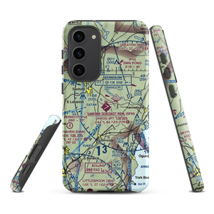 Sanford Seacoast Regional Airport (SFM) VFR Sectional Samsung Phone Case