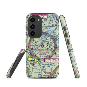 Sanford-Lee County Regional Airport (TTA) VFR Sectional Samsung Phone Case