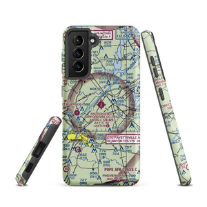 Sanford-Lee County Regional Airport (TTA) VFR Sectional Samsung Phone Case