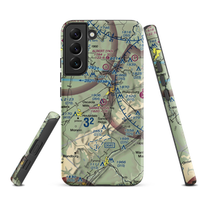 Sankey Airport (1PS4) VFR Sectional Samsung Phone Case