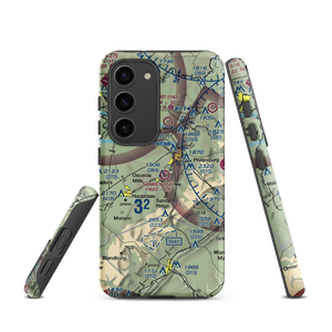 Sankey Airport (1PS4) VFR Sectional Samsung Phone Case