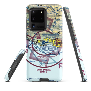 Santa Barbara Municipal Airport (SBA) VFR Sectional Samsung Phone Case