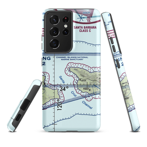 Santa Cruz Island Airport (SZN) VFR Sectional Samsung Phone Case