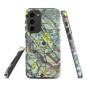 Santa Maria Pub/Capt G Allan Hancock Field (SMX) VFR Sectional Samsung Phone Case