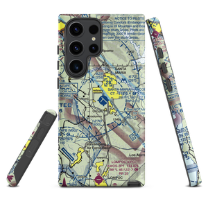 Santa Maria Pub/Capt G Allan Hancock Field (SMX) VFR Sectional Samsung Phone Case