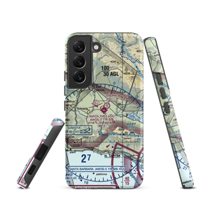 Santa Ynez Airport (IZA) VFR Sectional Samsung Phone Case