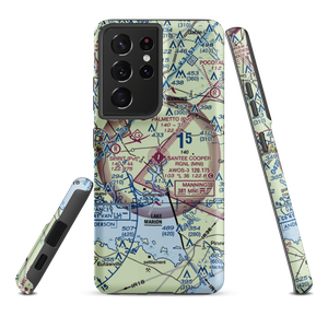 Santee Cooper Regional Airport (MNI) VFR Sectional Samsung Phone Case