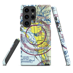 Sarasota Bradenton International Airport (SRQ) VFR Sectional Samsung Phone Case