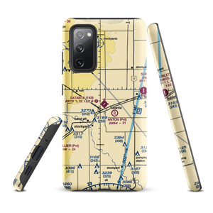 Satanta Municipal Airport (1K9) VFR Sectional Samsung Phone Case