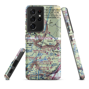 Satterbergs Airport (13AK) VFR Sectional Samsung Phone Case