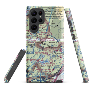 Satterbergs Airport (13AK) VFR Sectional Samsung Phone Case