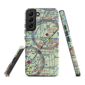 Sauer Airport (08LL) VFR Sectional Samsung Phone Case