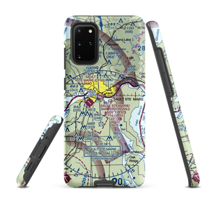 Sault Ste Marie International Seaplane Base (MI8) VFR Sectional Samsung Phone Case