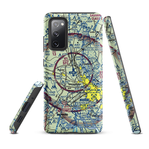 Savannah Hilton Head International Airport (SAV) VFR Sectional Samsung Phone Case