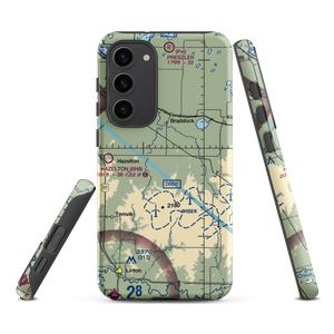 Saville Private Airport (0ND7) VFR Sectional Samsung Phone Case