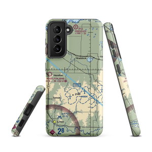 Saville Private Airport (0ND7) VFR Sectional Samsung Phone Case