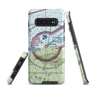 Savoonga Airport (SVA) VFR Sectional Samsung Phone Case