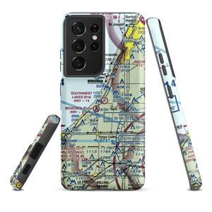 Sawyer / Southwest Lakes Airpark (US-0182) VFR Sectional Samsung Phone Case