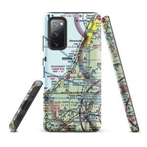 Sawyer / Southwest Lakes Airpark (US-0182) VFR Sectional Samsung Phone Case