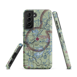 Sawyer County Airport (HYR) VFR Sectional Samsung Phone Case