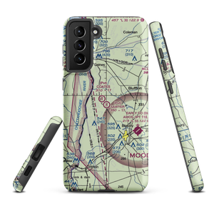 Sawyer Farm Airport (66GA) VFR Sectional Samsung Phone Case