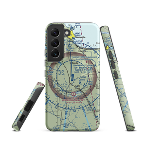 Sawyer International Airport (SAW) VFR Sectional Samsung Phone Case