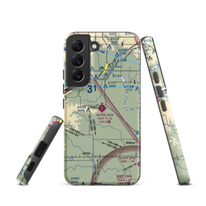 Sayre Municipal Airport (3O4) VFR Sectional Samsung Phone Case