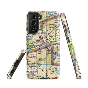 Scanlon Airport (15ID) VFR Sectional Samsung Phone Case