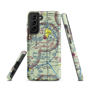 Schaller Airport (27OH) VFR Sectional Samsung Phone Case