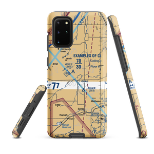 Schantz Airstrip (CD15) VFR Sectional Samsung Phone Case