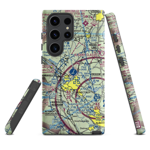 Schenectady County Airport (SCH) VFR Sectional Samsung Phone Case