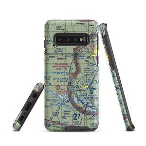 Scherrico Meadows Airport (WS16) VFR Sectional Samsung Phone Case