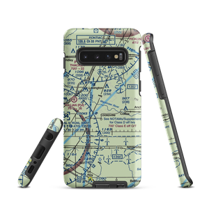 Schertz Aerial Service - Cooksville Airport (2IS9) VFR Sectional Samsung Phone Case