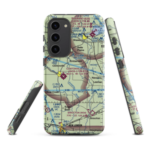 Schewe Airport (WI52) VFR Sectional Samsung Phone Case